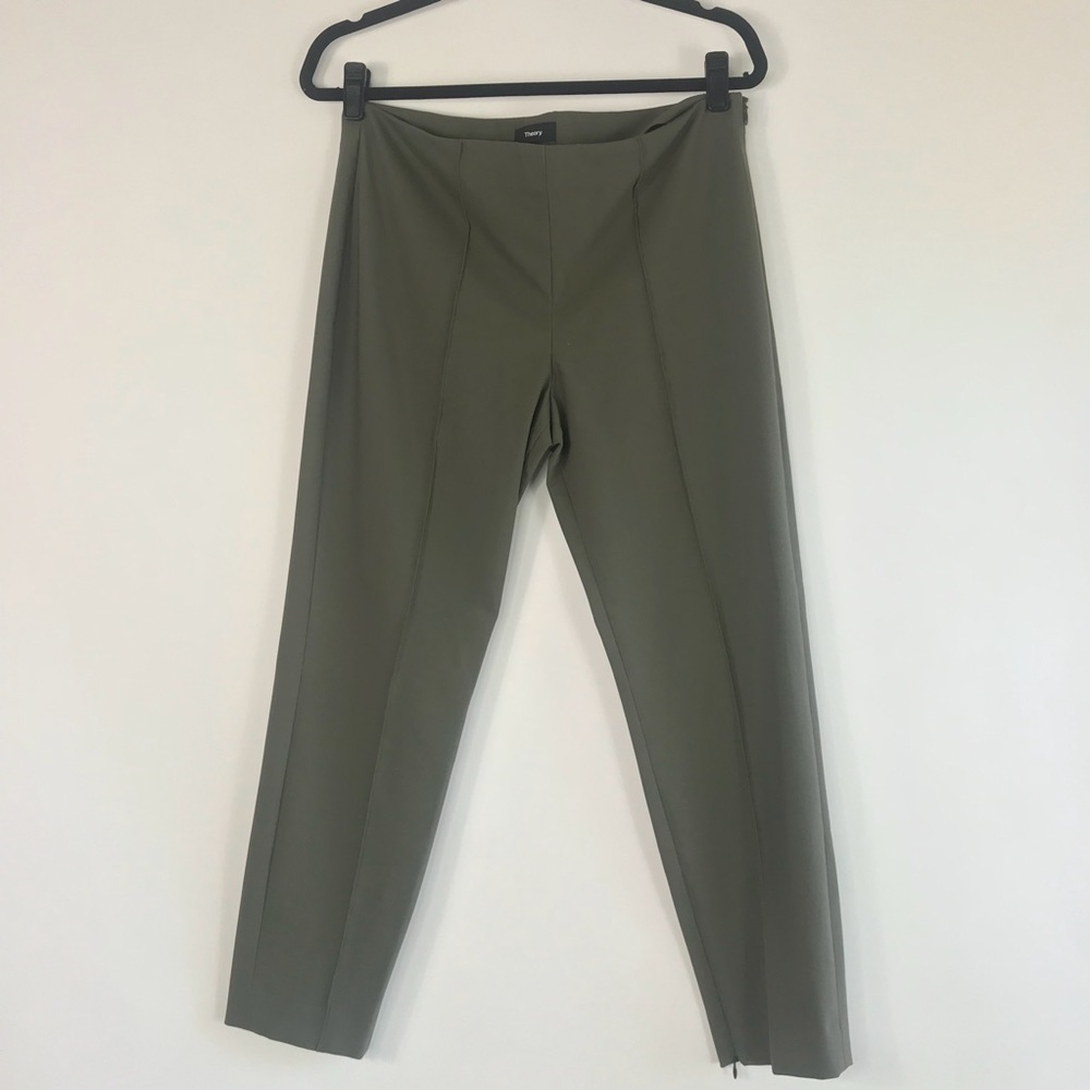 THEORY Green Skinny Pants Slacks - NEW